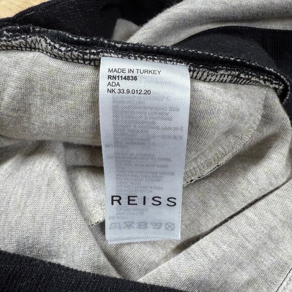 Reiss Ada Bow Back Jumpsuit in Black Women's Size 12 in New With Tags Condition - Picture 9 of 10